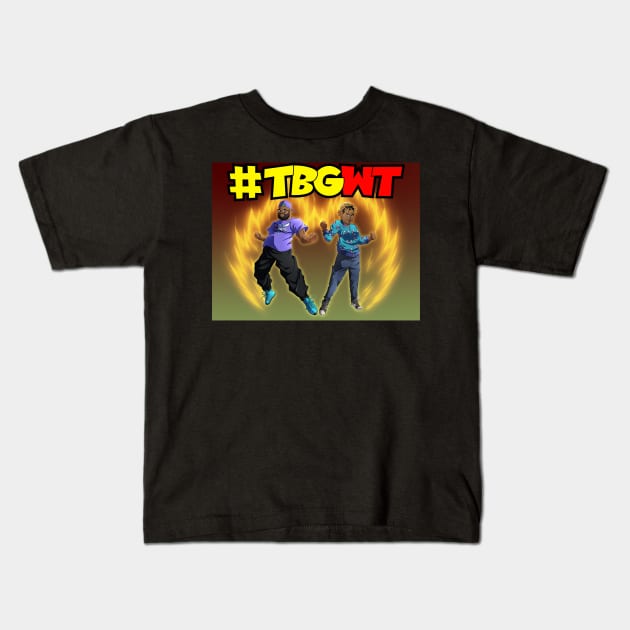 TBGWT Ball Z Kids T-Shirt by The Black Guy Who Tips Podcast